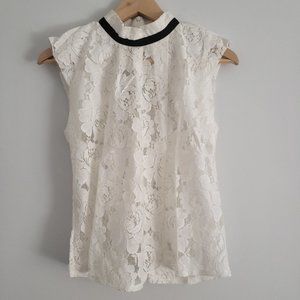 Victorian Lace Blouse Womens Top